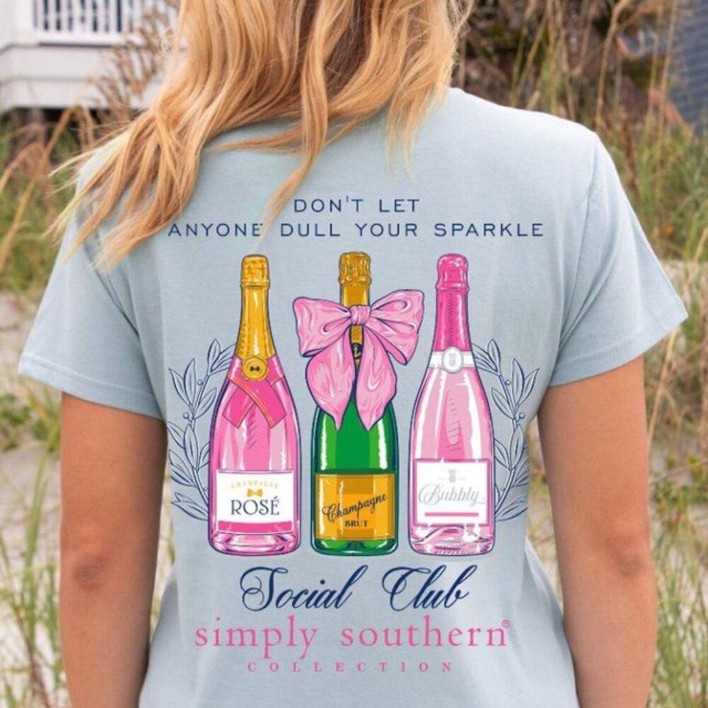 Simply Southern "Sparkle" Social Club T-shirt